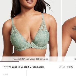 Victoria Secret Lace plunge bra